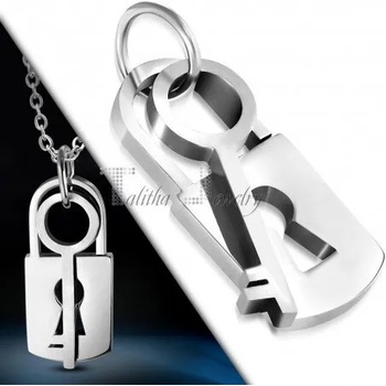 Image 1 of Дамско колие с " Катинар и ключ"