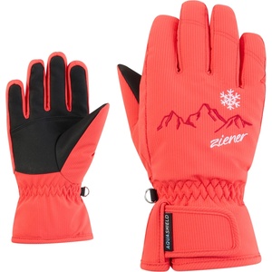 Ziener Детски ръкавици Ziener Kid's Lailla AS(R) Gloves - Fiery Red - размер 3 (EU) (202-6614-0611)