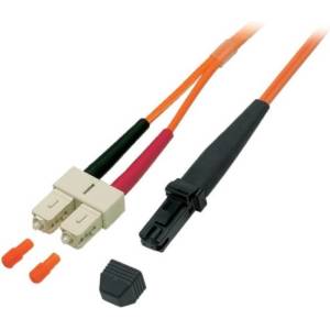 EFB Elektronik Дуплексна оптична корда, mtrj към sc конектори, om2, 50/125, lszh, 3 метра (o0720.3)