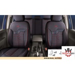 Panda Premium Original Brand Panda Londra Тапицерия Сива с Червен к-ц № 7282