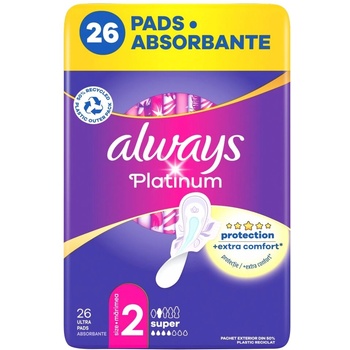 Always Винаги Platinum Супер санитарна салфетка 26бр (10FC010118)