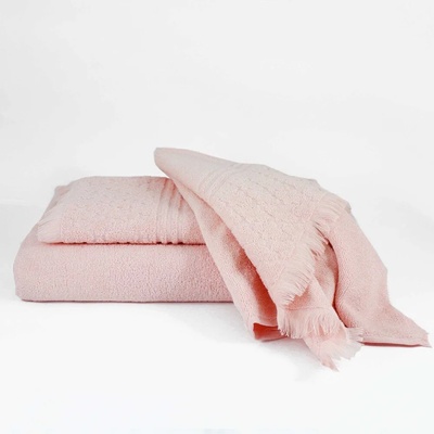 ПАСТЕЛО Розов - Хавлиена кърпа