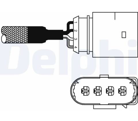 Lambda sonda DELPHI ES10978-12B1
