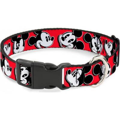 Buckle down Odolný obojek pro psa s plastovou sponou regula Mickey