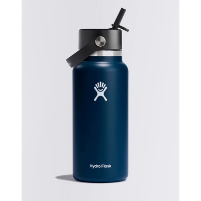 Hydro Flask Wide Mouth with Flex Straw Cap 32 oz 946 ml Indigo