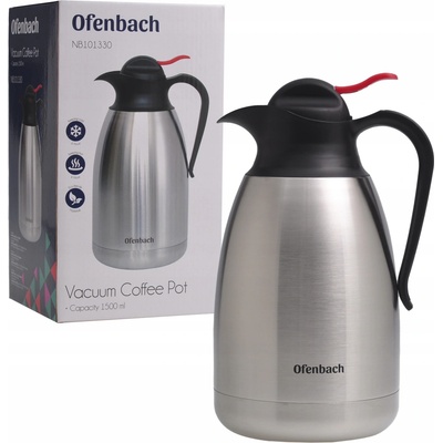 Ofenbach termoska na nápoje 1,5 l strieborná