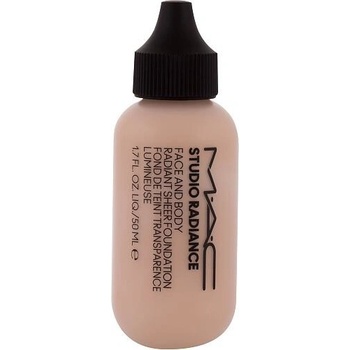 MAC Studio Radiance Face and Body Radiant Sheer Foundation lehký make-up na obličej a tělo N3 50 ml