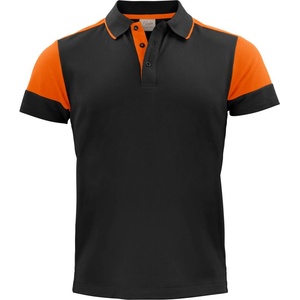 Printer prime polo / Мъжка работна поло тениска от плътен памук - черна/оранжева xl (61502481304)