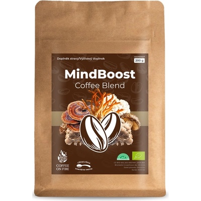 Renovality Coffee On Fire Coffee On Fire MindBoost Mushroom BIO Coffee Blend 200 g
