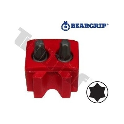 TRIUMF Kocka BITBLOK s dvoma bitmi Torx, L = 25 mm - TX45