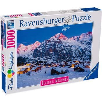 Ravensburger Пъзел Ravensburger от 1000 части - Берн Оберланд, Мурен (12000254)