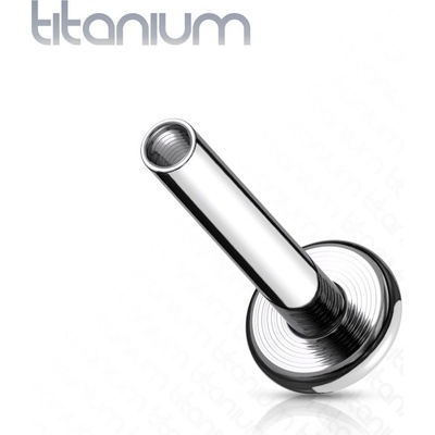Šperky4U náhradní labreta titan vnitřní závit TIT1064-1606