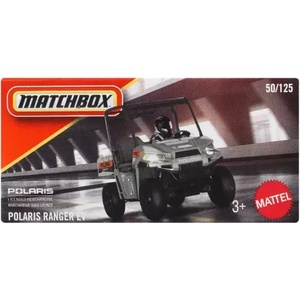 Mattel Matchbox: Малка количка в картонена кутия Polaris Ranger EV (JHR49)