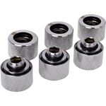 Alphacool Комплект фитинги Alphacool HT 16mm - G1/4, 90°, Хром, 6-pack (AC-1012843) - pcbuild