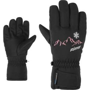 Ziener Детски ръкавици Ziener Kid's Lailla AS(R) Gloves - Black - размер 4 (EU) (202-6614-0113)