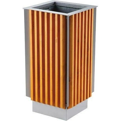 MEVA-TEC Venkovní odpadkový koš dřevěný 65 l.