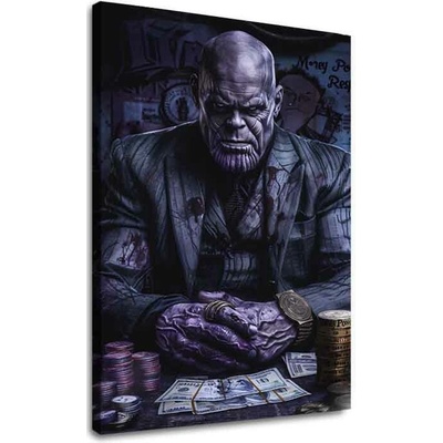 Obraz Thanos: Vládca nekonečna | Talianske plátno - 60x90 cm
