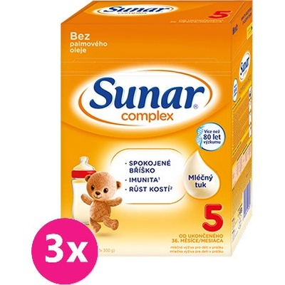 Sunar complex 5 3 x 600 g