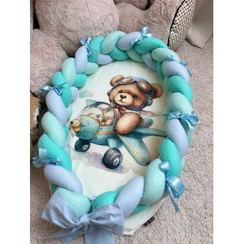 Image 1 of Niki' s Dreams Бебешко гнездо 3в1 Мече пилот (140033-0)