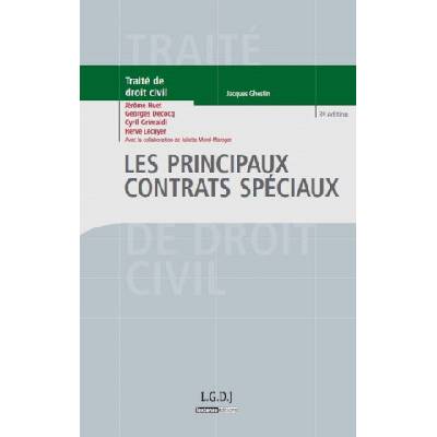 les principaux contrats spéciaux - 3ème édition | Decocq g