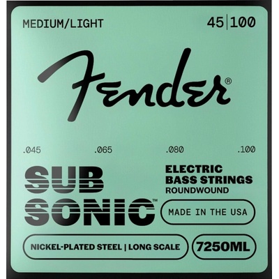 Fender Super 7250 Bass Strings 45-100