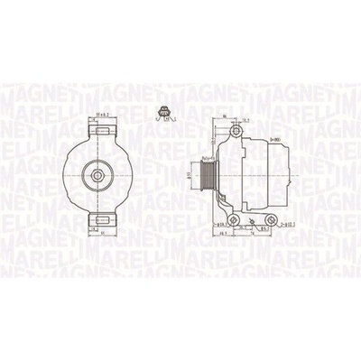 Generátor MAGNETI MARELLI 063731636010