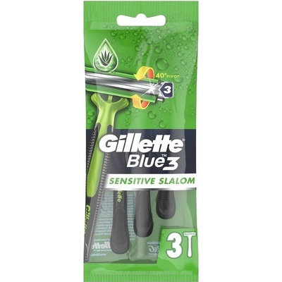 Gillette Blue 3 Sensitive slalom 3 ks
