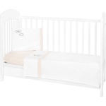 KikkaBoo Спален комплект с бродерия Kikkaboo - Dreamy Flight, EU Style, 70 х 140 сm, 3 части (41101030130)