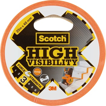 3М Science Applied to Life Scotch® Оранжева лента - Здрава и видима, 25 м x 48 мм (7100205301)