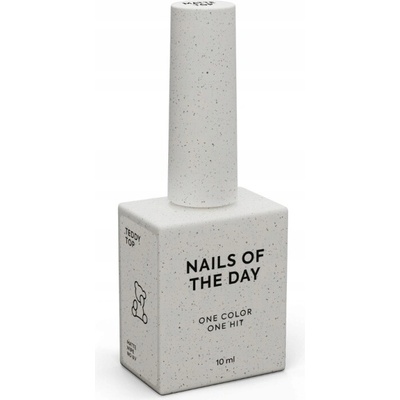 NAILSOFTHEDAY Teddy top wipe - matný top s výpotkem, 10 ml