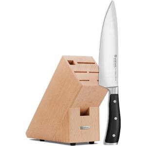 WÜSTHOF Нож на готвача CLASSIC IKON 20 cm, с блок за ножове, Wüsthof (WU1090370101)