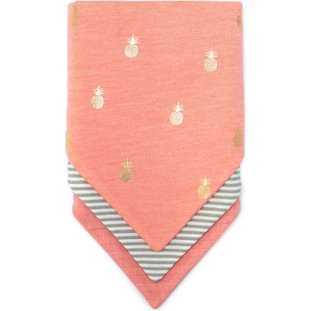 Kiki Bibs Пакет от 3 броя лигавник-бандана Kiki Bibs - Pineapples (234)