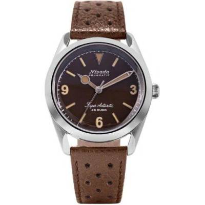 Nivada Grenchen Super Antarctic 3.6.9 Tropical Brown Racing strap