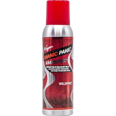 Manic-Panic Amplified-SprayWildfire - Dočasná barva na vlasy ve spreji, veganská 125 ml