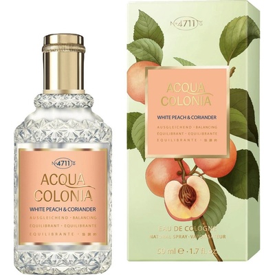 4711 Acqua Colonia White Peach & Coriander kolínska voda unisex 50 ml