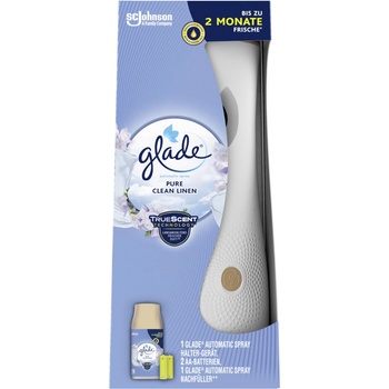 Glade Automatic Spray Pure Clean Linen automatický osviežovač vzduchu 269 ml