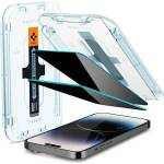 Spigen Glass EZ Fit Privacy 2 бр - iPhone 14 Pro (AGL05215)