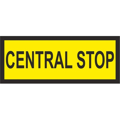 CENTRAL STOP 2 samolepící vinylová fólie 150x50mm-4ks – Hledejceny.cz