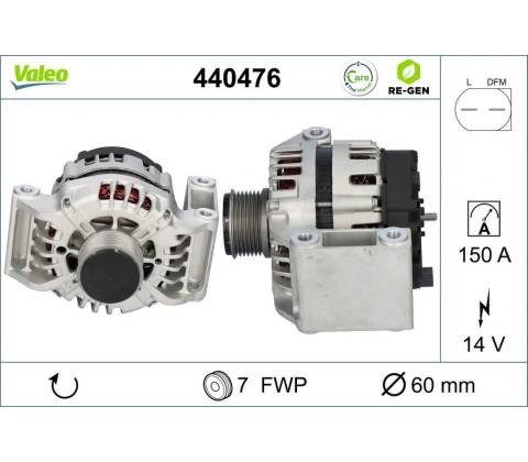 Alternátor VALEO 440476