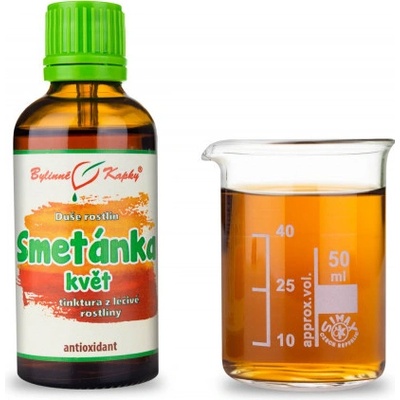 Bylinné kapky Smotanka púpava kvet kvapky Duša rastlín tinktúra 50 ml