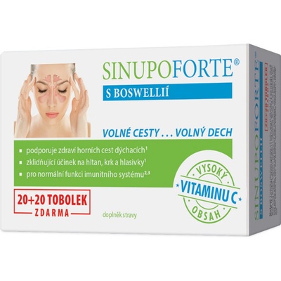 Sinupo Forte s Boswellií 20+20 tobolek