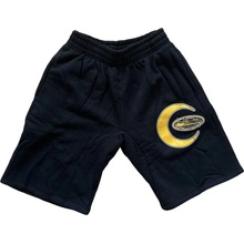 Corteiz Crescent Moon Shorts Black Yellow