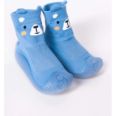 Yo OBO-0170 modré s méďou s gumovou stélkou – Zboží Mobilmania