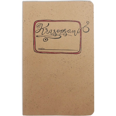 Notes tečkovaný A5 kraft Krasopsaní