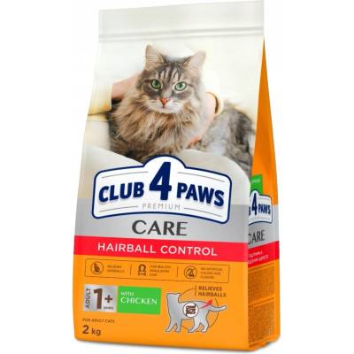 CLUB 4 PAWS Premium Kontrola chlpov kuracie mäso 2 kg