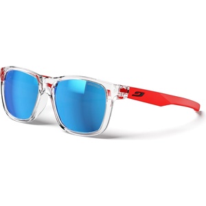 Julbo Детски слънчеви очила Julbo Kid's Elwood Spectron S3 (VLT 12%) Sunglasses - Crystal / Neon Orange Matt / Smoke Grey / Blue Flash - размер 6-10 Years (205-5923-0711)