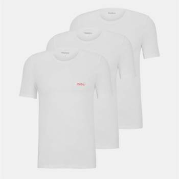 Hugo Тениска Hugo 3 Pack T Shirts - White