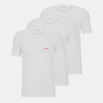 Hugo Тениска Hugo 3 Pack T Shirts - White