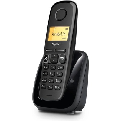 Gigaset A280 Dect телефон, черен (GIGA033)