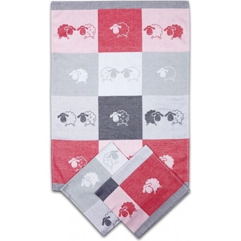 SVITAP Ovečky kocka 50x70cm 3ks červená